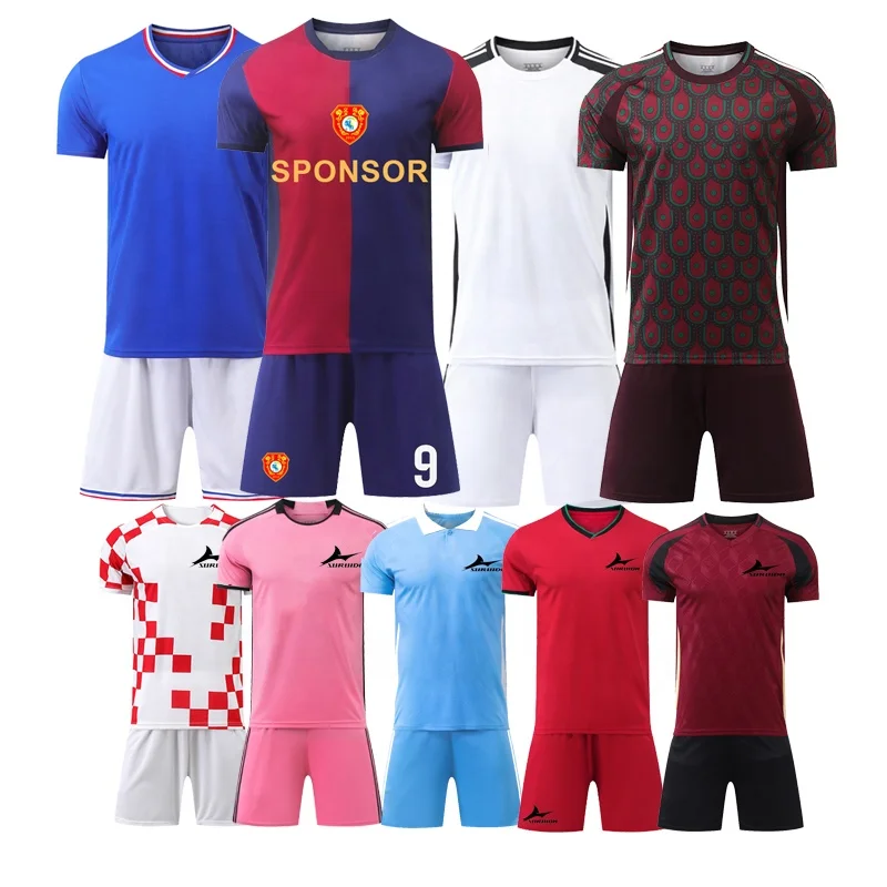 24 Euro CUP nation club NEW model Custom Football Jerseys comfortable with drawstring soccer Jersey sets for KIDS  MEN