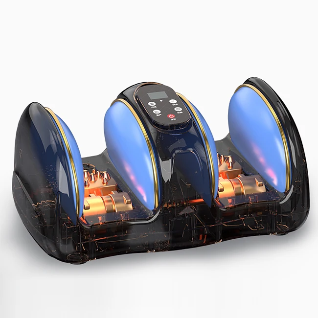 Pain Relief Electric Vibrating Ems Calf Leg Foot Warmer Massager With Remote Control