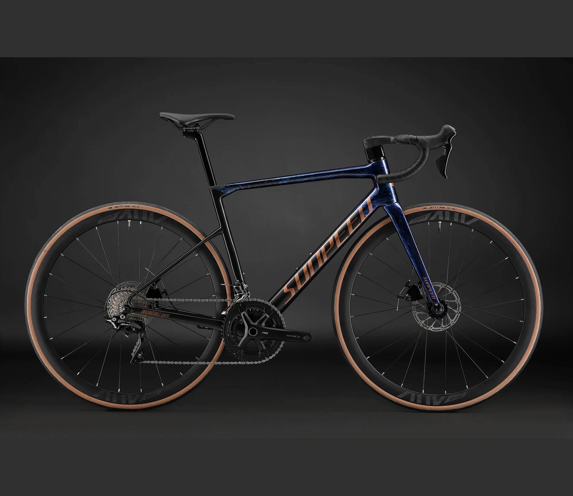 SUNPEED Endurance Road Bike 700C Carbon Fiber 22 Speed bicycle 700*25C Road bike