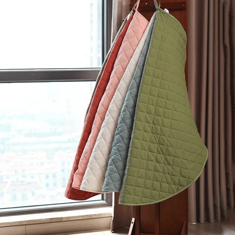 Comfort Portable Room Decor Diamond Quilted Infant Thicken Plain Rug Pad,Machine Washable Organic Cotton Round Rug Baby Play Mat