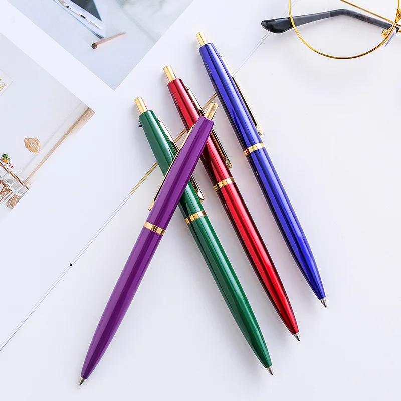  Классическая электронная сигарета Bic золотая ручка в черной полированной позолоченной отделке и клипсе ручки
