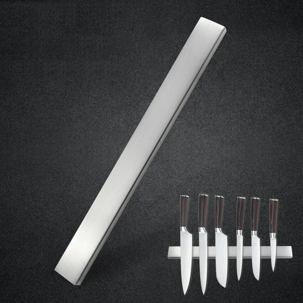 10 Inch Kitchen Storage Wall Mounted Stainless Steel Magnetic Knife Strip Knife Rack Magnetic Knife Holder for Wall