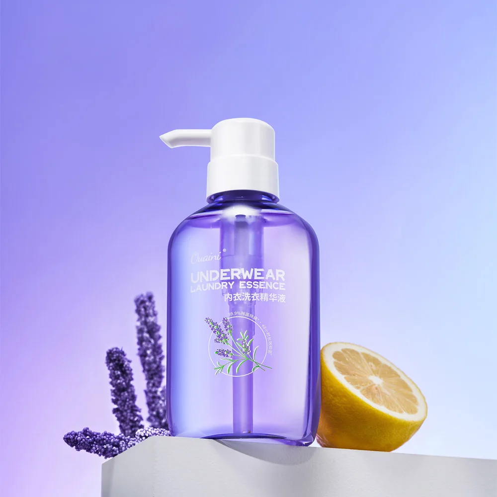NEW cleaning household pH neutral washing liquid antibacterial laundry detergent liquid lavender underwear essence mite removal