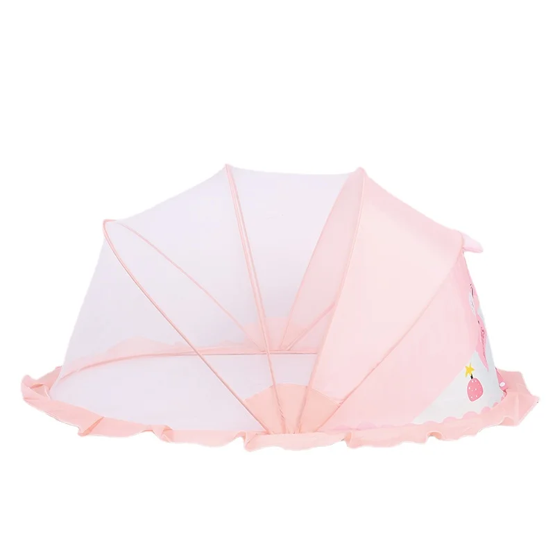  Transparent Mosquito Net Artifact Round Proof Cover Foldable Newborn Baby Mongolia Full