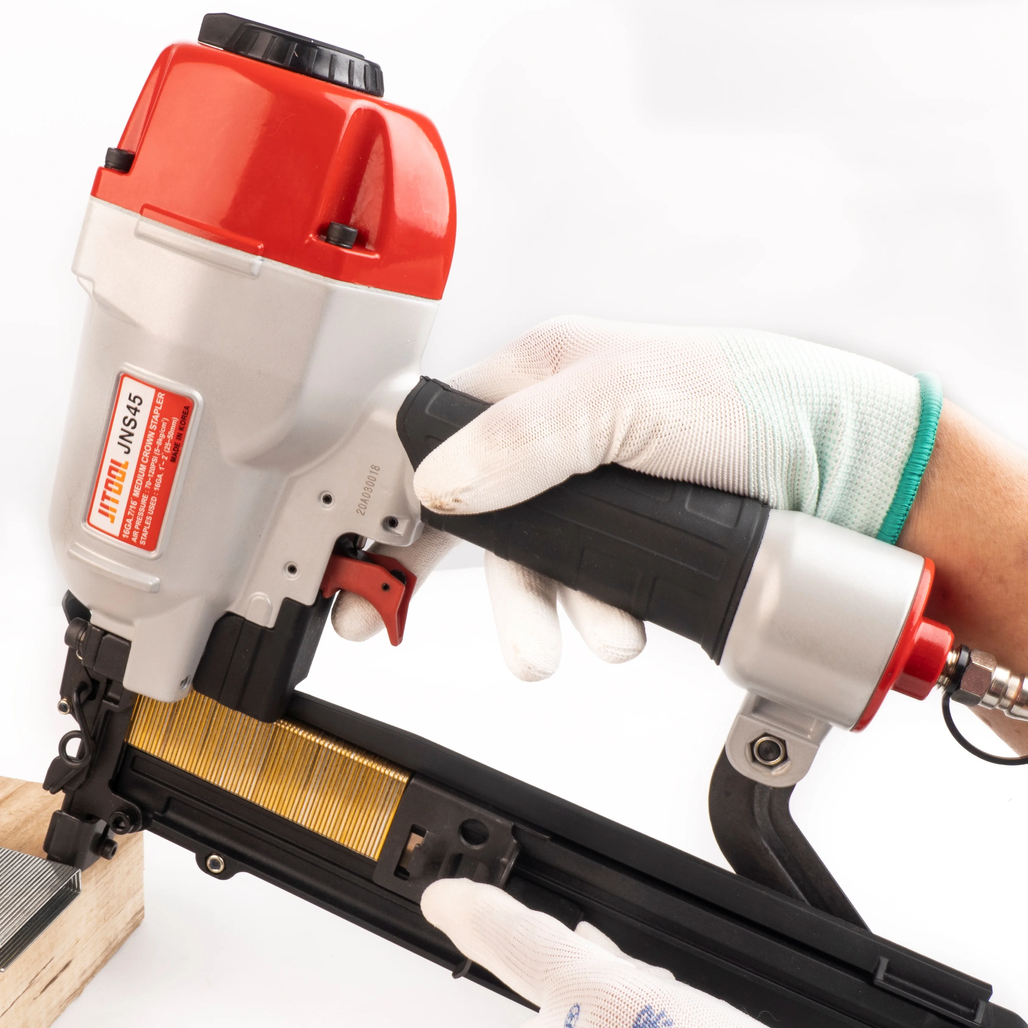 Пневматический тяжелый проволочный степлер JNS45 (N851)