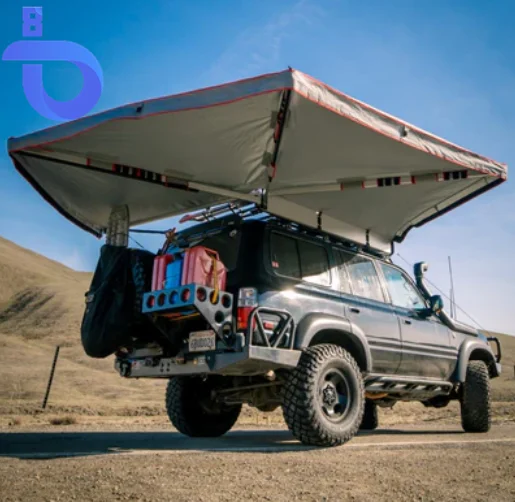 Camping car awning tent 270 degree awning for cars