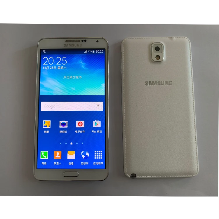 China Used Cellphone Second Hand Celular Original Unlocked Mobile Phone Note 3 G9006 For Samsung
