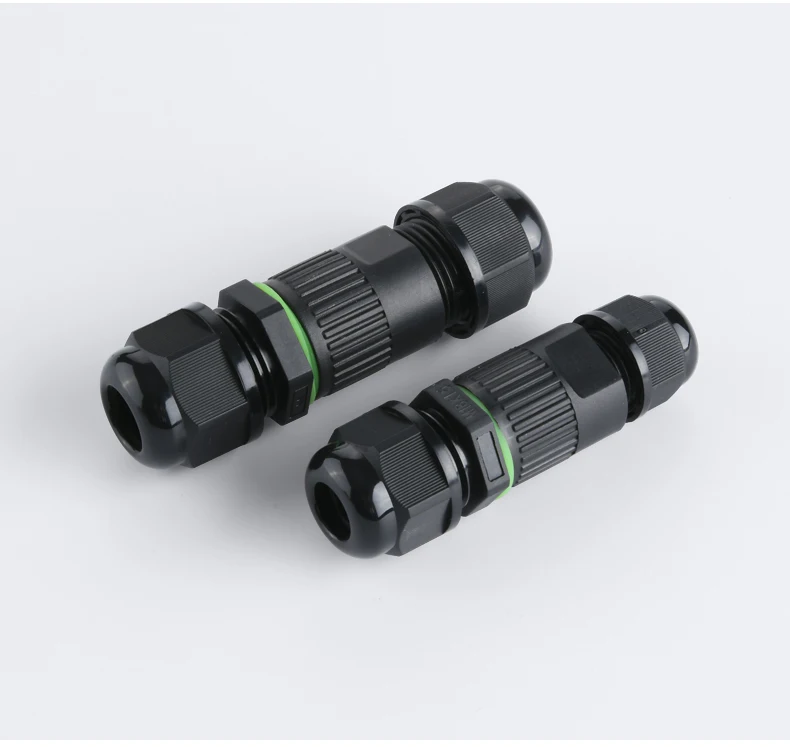 
IP68 Outdoor Light AWG Nylon Wire PA66 Screwless Terminal Block Enclosure 3 Pin Waterproof Electrical Connectors 