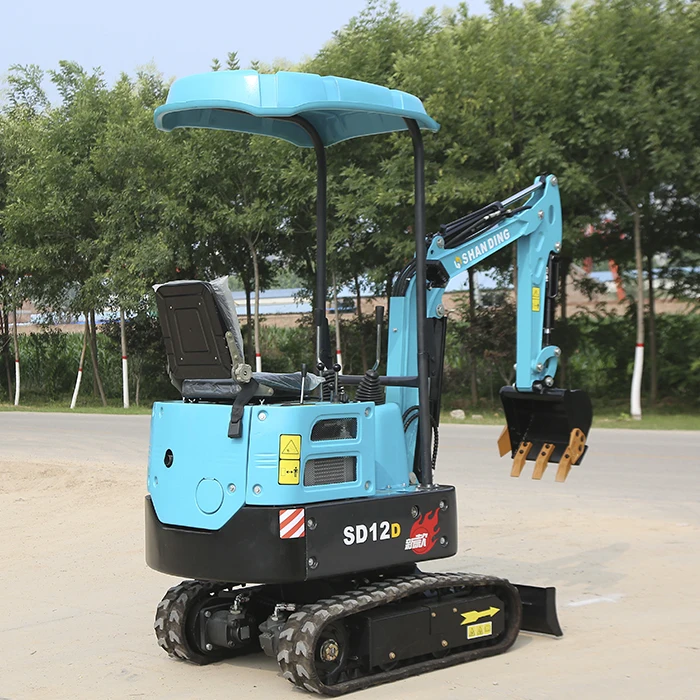 Chinese Digger Mini Excavator 1 Ton Earth-moving Machinery Mini Digger Hydraulic Crawler Mini Excavators Price
