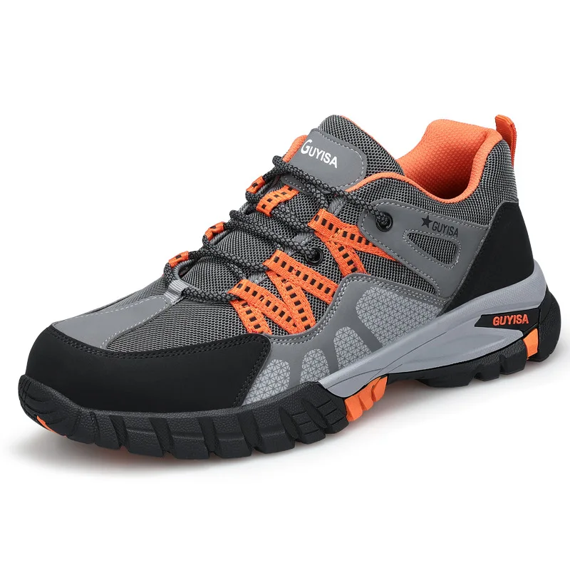 Cheap Price Oil And Acid Resistant Safety Shoe Smooth Leather Safety Shoes Waterproof For Men