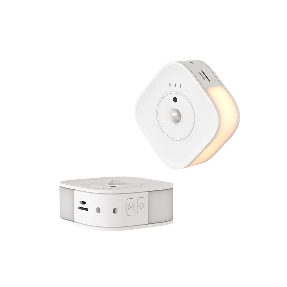 1080P Spy Hidden Camera Bedroom Desk Lamp Camera With PIR Mood Sleeping Light