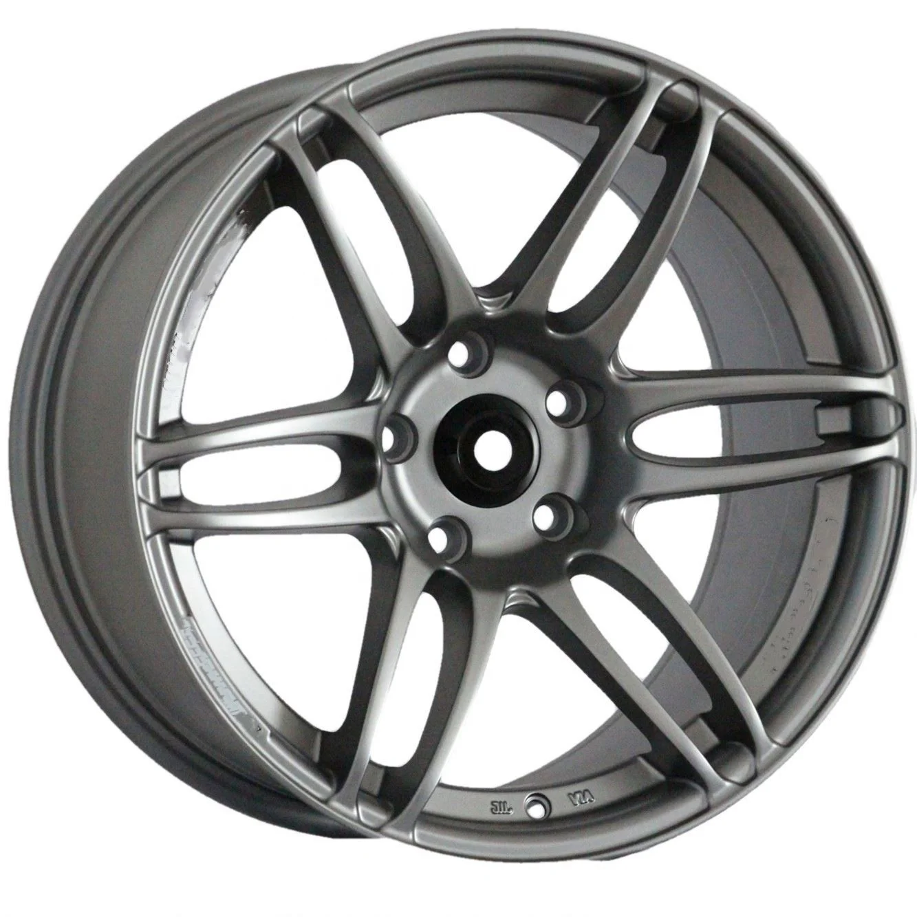 For Weds Sport 15 17 Inch Passenger Car Wheel Rims 4/8*100/105/108/110/112/114.3 5*114.3 For Weds Sport SA.60M Grey Bronze