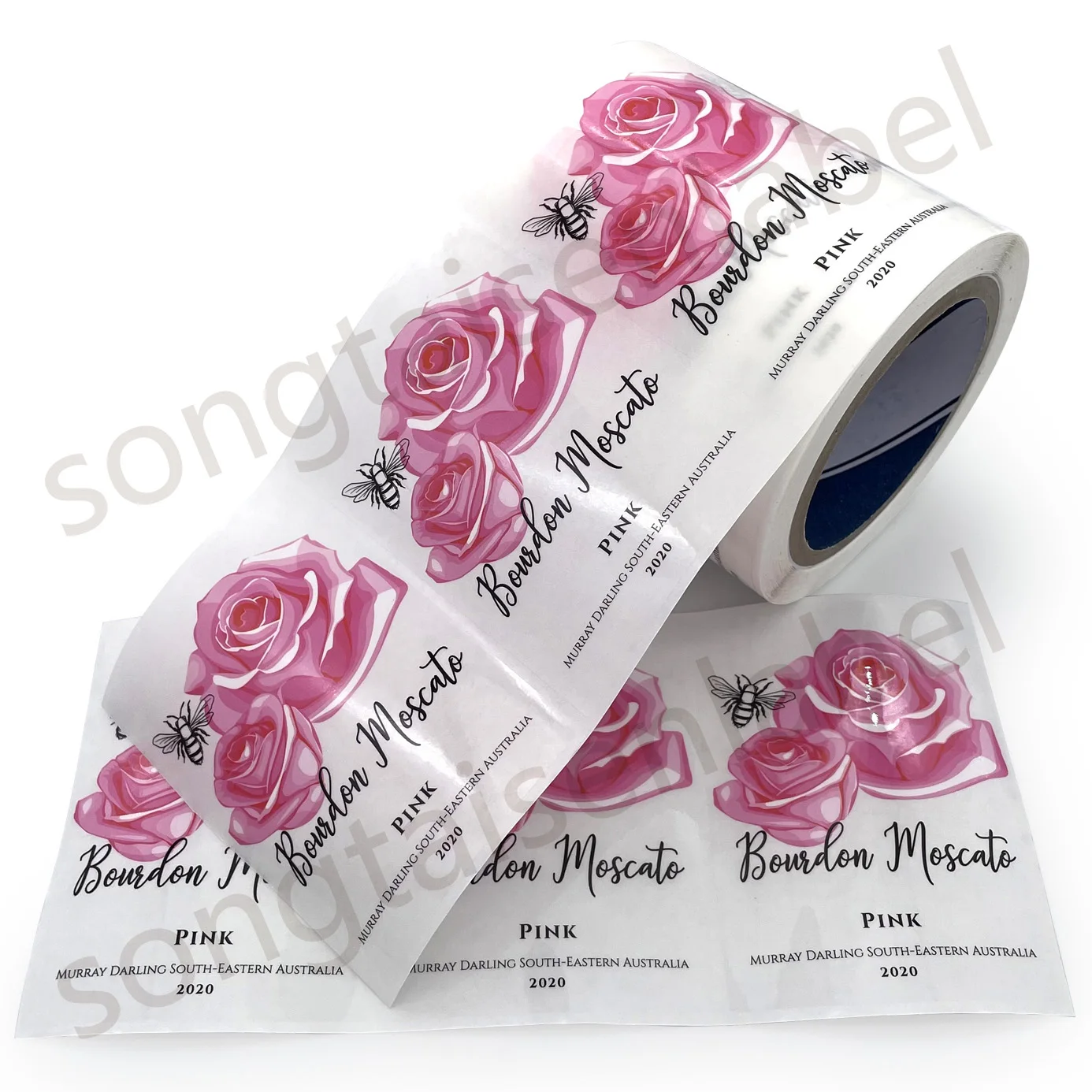 Waterproof Adhesive Fruit Vegetable Labels Stickers Frozen Fresh Food Packaging Sticker Labels