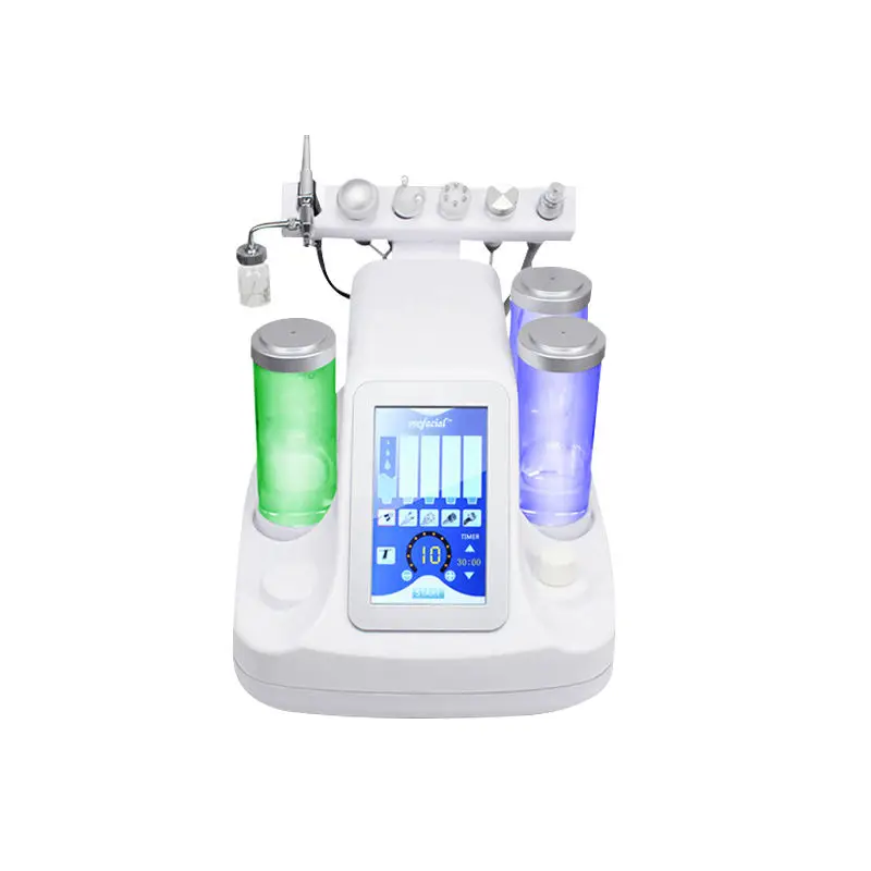 Factory Supply 8 in 1 Hydra Face Care Hydrogen-Oxygen Machine Facial Microdermabrasion MachineFor Oxygen Facial