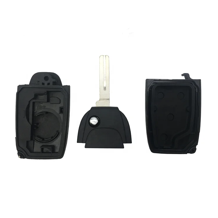 5 Buttons Flip Folding Remote Control Car Smart Key Shell Case Cover Blank Fob For Volvo XC70 XC90 V50 V70 S60