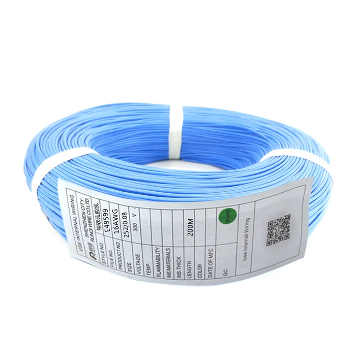 Китайская Фабрика 6 AWG до 30 медный провод силиконовый изолированный Электрический
