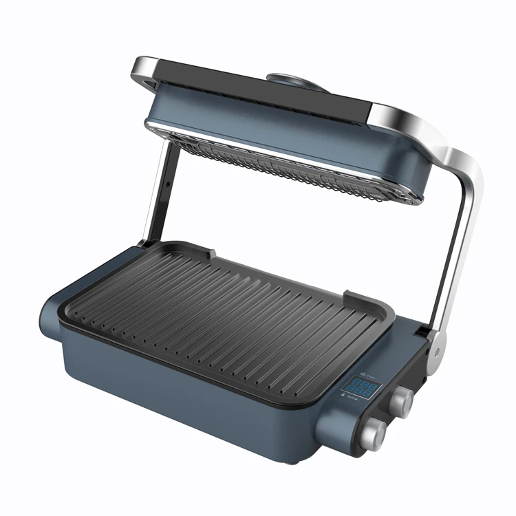 2024 New Arrivals Home Appliance Indoor Smokeless Korean Roaster Infrared Grills Machine Electric BBQ Grill for Home Use