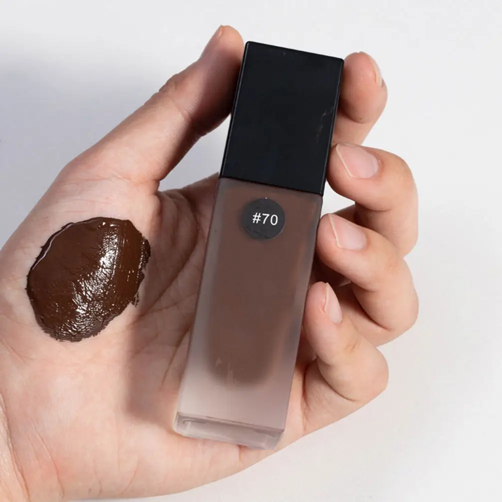 29 Colors Private Label Concealer Hydrating Liquid Foundation Fond De Teint Pour Peau Noir Full Coverage Face Foundation Liquid