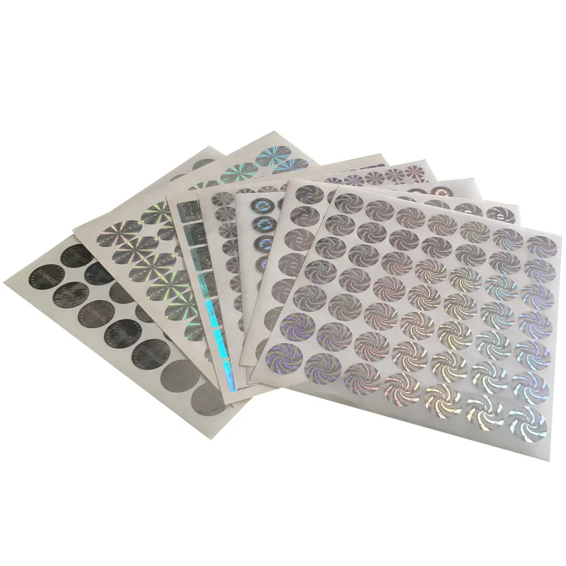 
Custom Printing Tamper Evident Warranty Hologram Labels Security Seal Stickers with VOID if Removed 