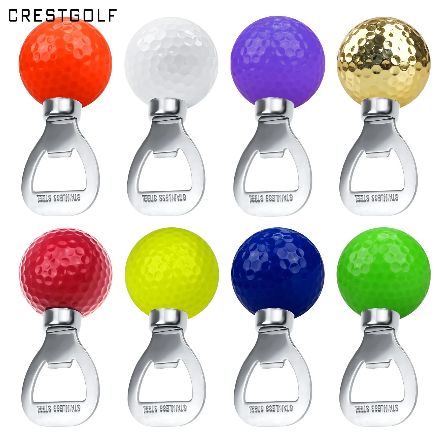 Golf Bottle Opener Beer Golf Wine Opener Various Color Options Golf Gift Promotion