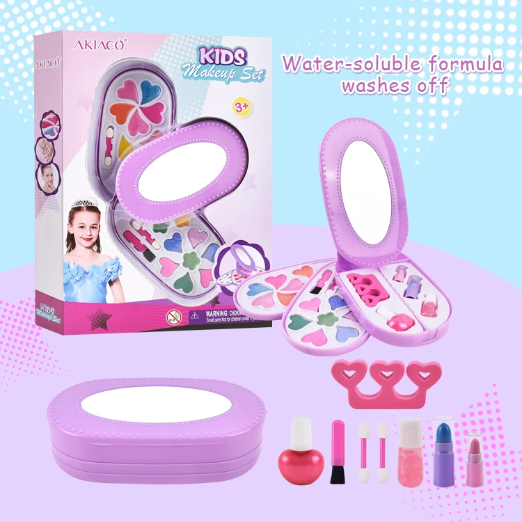 children cosmetic set for kids private label girls makeup box