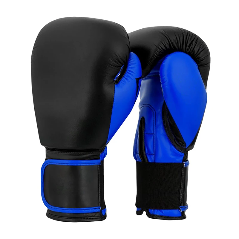 Высококачественные Боксерские Перчатки MMA ONEMAX, Профессиональные боксерские перчатки 16 унций, синие и Черные боксерские перчатки на заказ