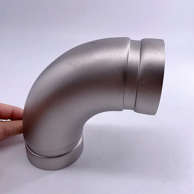 New Products Sanitary Pneumatic Diaphragm Valves 90 Degree Pipe Fittings Stainless Steel 304 316 Rigid Conduit T Bend Elbow