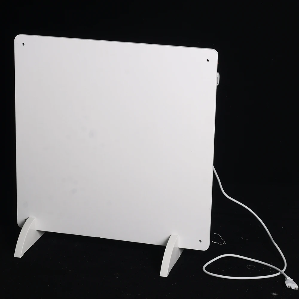 Energy Efficient Mechanical Thermostat Wall Mounted DIY Painting P42M 425W White Convection Electric Ceramic Panel Heater