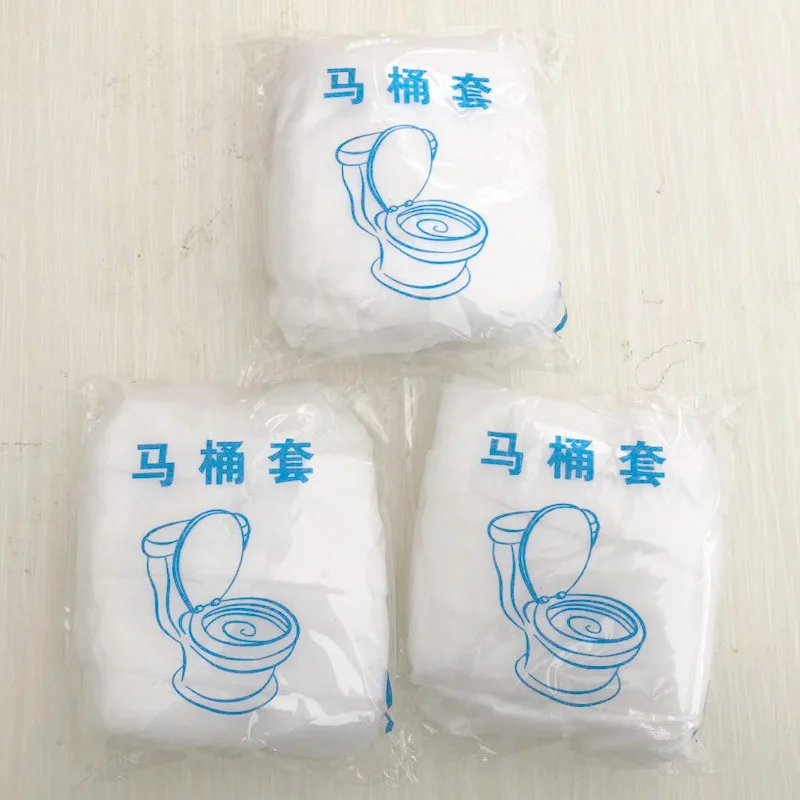 WH722  Disposable Toilet Seat Covers  Disposable for Portable Travel  Non Woven Fabric  Portable Toilet Seat Cover