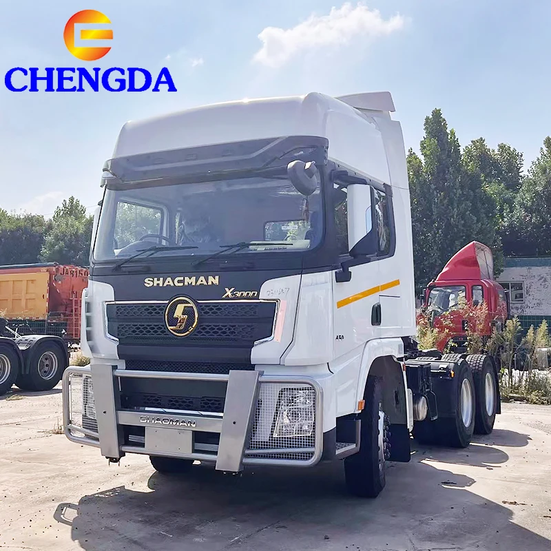 Shacman F3000 X000 380hp 6X4 Used Tractor Trucks Trade 50ton 2016 2017 Model F2000 Truck Head for Sale