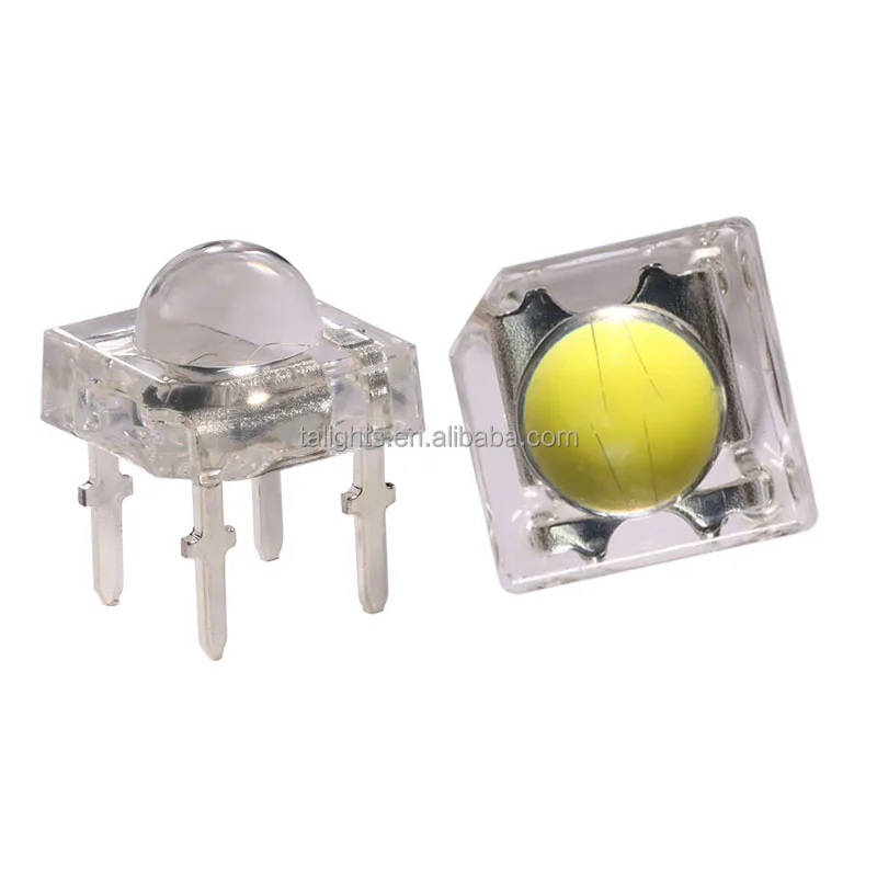 RZXLED Shenzhen Manufacturer  0.2w Ultra Bright 5mm Pink Bread Top Piranha Super Flux 5mm-dip-leds