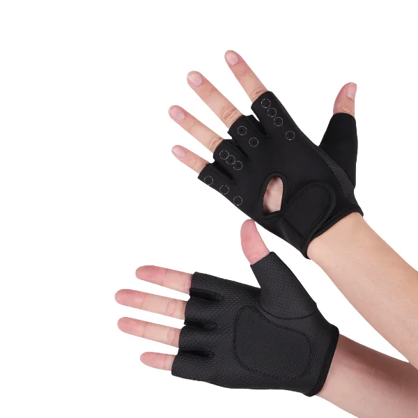 Brussels Sports Ids Finger Less Workout Gloves - Anti-slip Fitness Mitten For Children Cycling Yoga Weightlifting