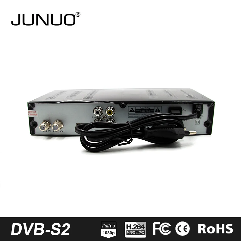 JUNUO Новый цифровой спутниковый ресивер DVB-S2 ТВ