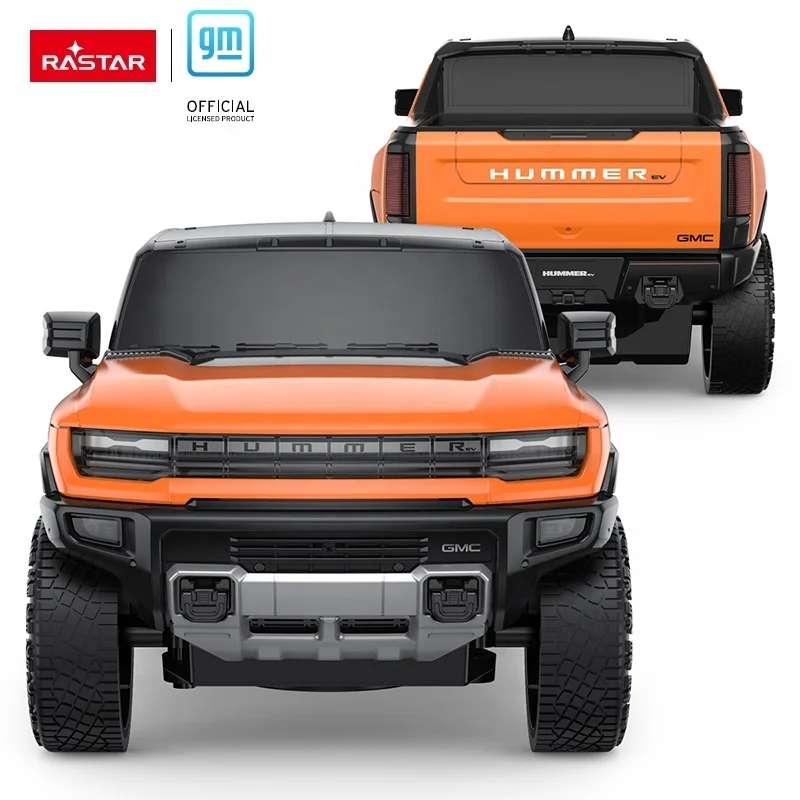 Rastar Wholesale1:26 Hummer EV Truck Toy Hot sale High Quality Off-Road RC car for kids 2.4G PickUp Truck Model Toys Boys Gift