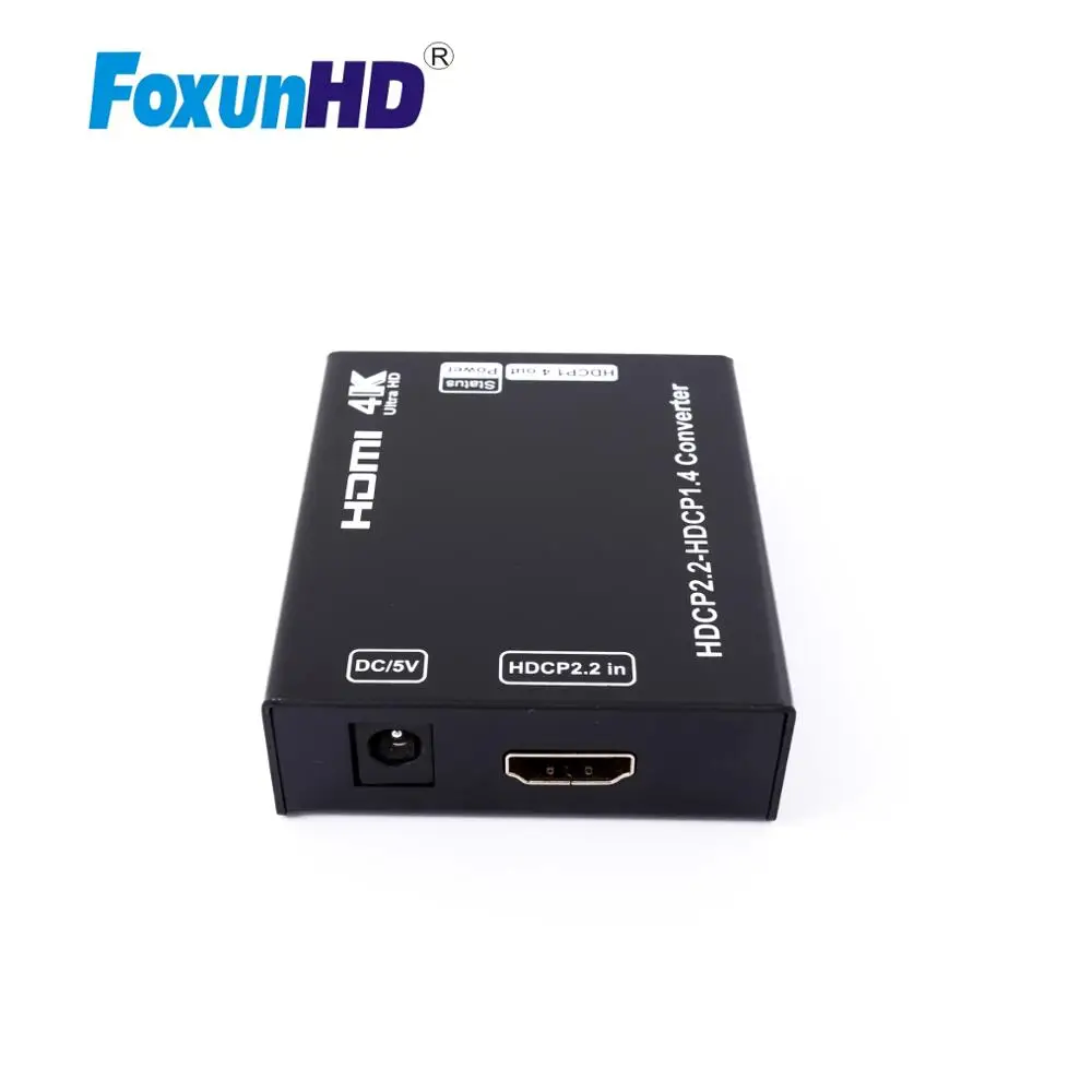 HDCP Stripper, support HDCP 2.2 V in and HDCP 1.4 V out HDMI Converter