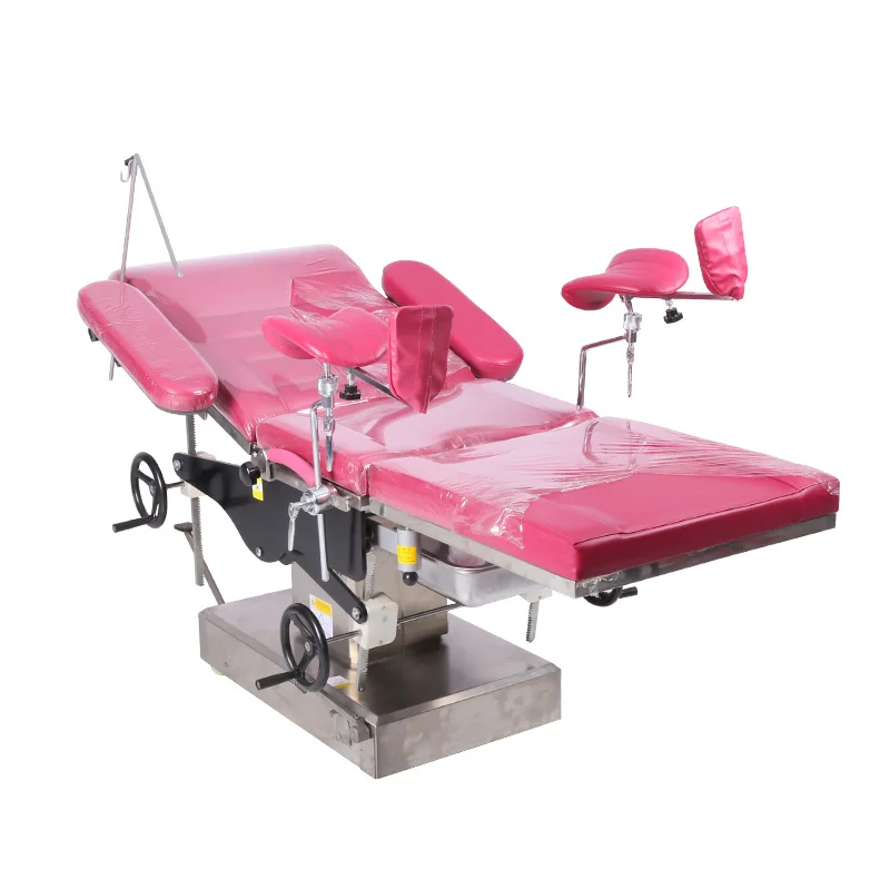 Medical Hydraulic Surgical Operation Delivery Beds Hospital Gynecological Tables
