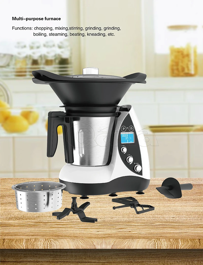 QANA Factory Wholesale OEM wifi app smart cooker multi-function blender food processor electric salad chopper meat grinders