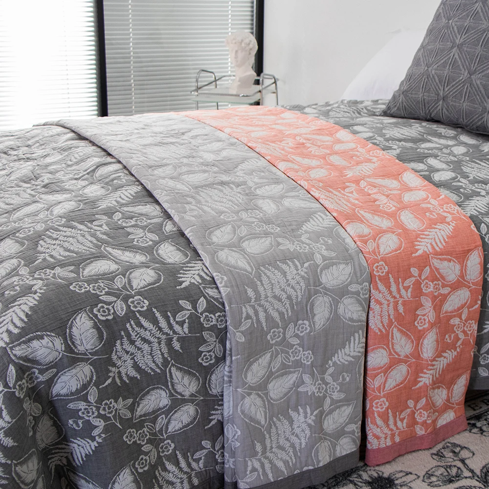 Поли из чистого хлопка охлаждающие двухсторонние квадратные белые для детского дивана в стиле пэчворк на заказ покрывало наволочки