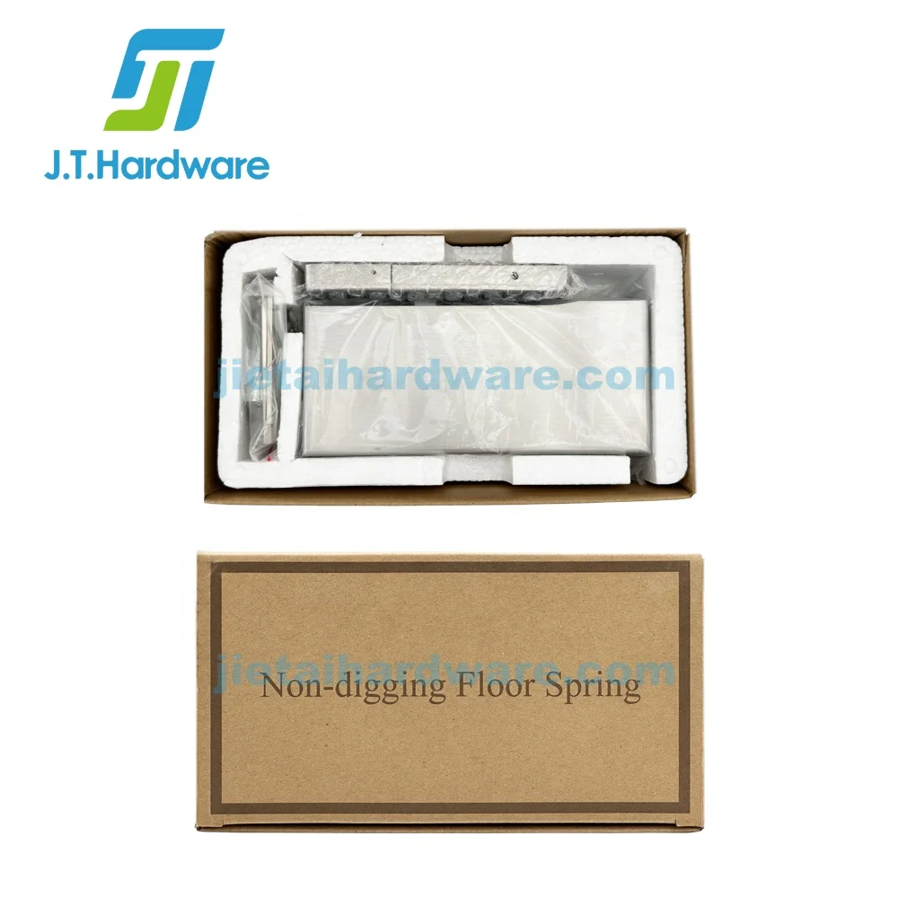 Hydraulic  Glass Door Closer Heavy Duty Patch Hinge Non-Digging Floor Spring
