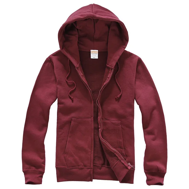 wholesale oem custom vintage couple sweatshirts zip up with hat cotton fleece blank unisex hoodie