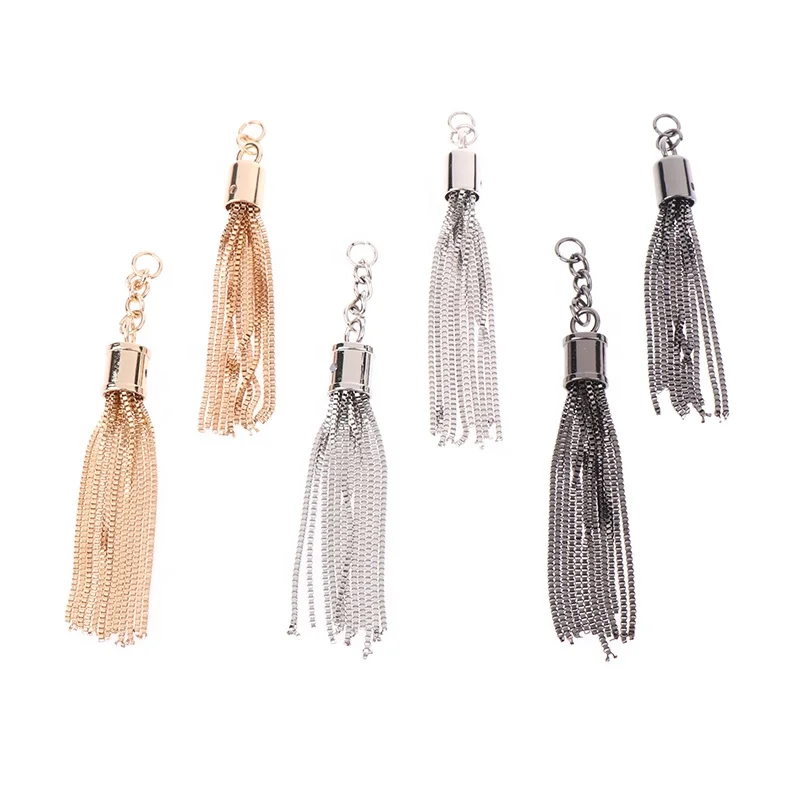 Handbag Strap Tassel Buckles DIY Leather Craft Sewing Accessory Bag Clasp Hooks Pendant Bag Parts & Accessories