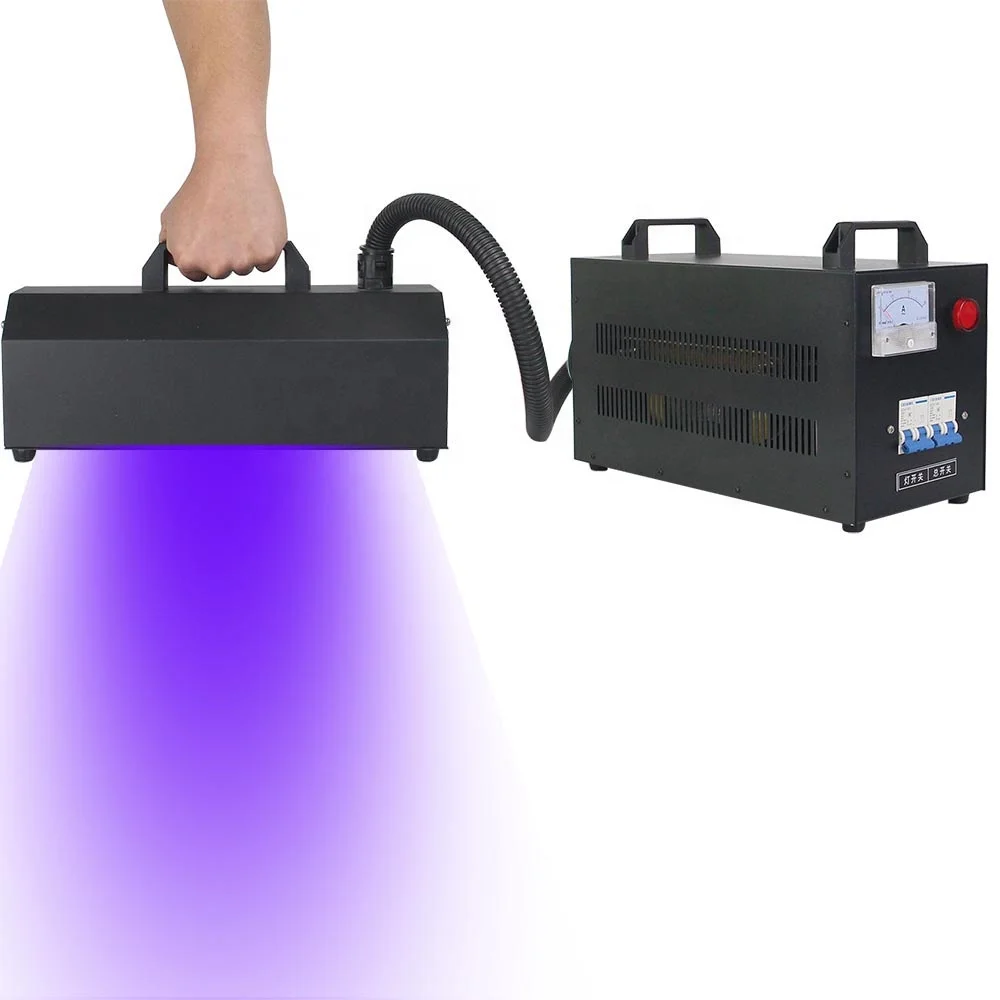 1KW 365nm Portable Uv Curing Machine Laboratory Special UV Light Fixation Lamp Small
