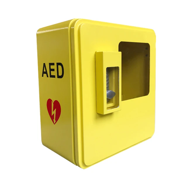 IP54 Водонепроницаемый круглый Угловой желтый наружный шкаф для настенного монтажа