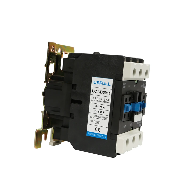 USFULL CJX2 Three phase 220V AC magnetic contactor