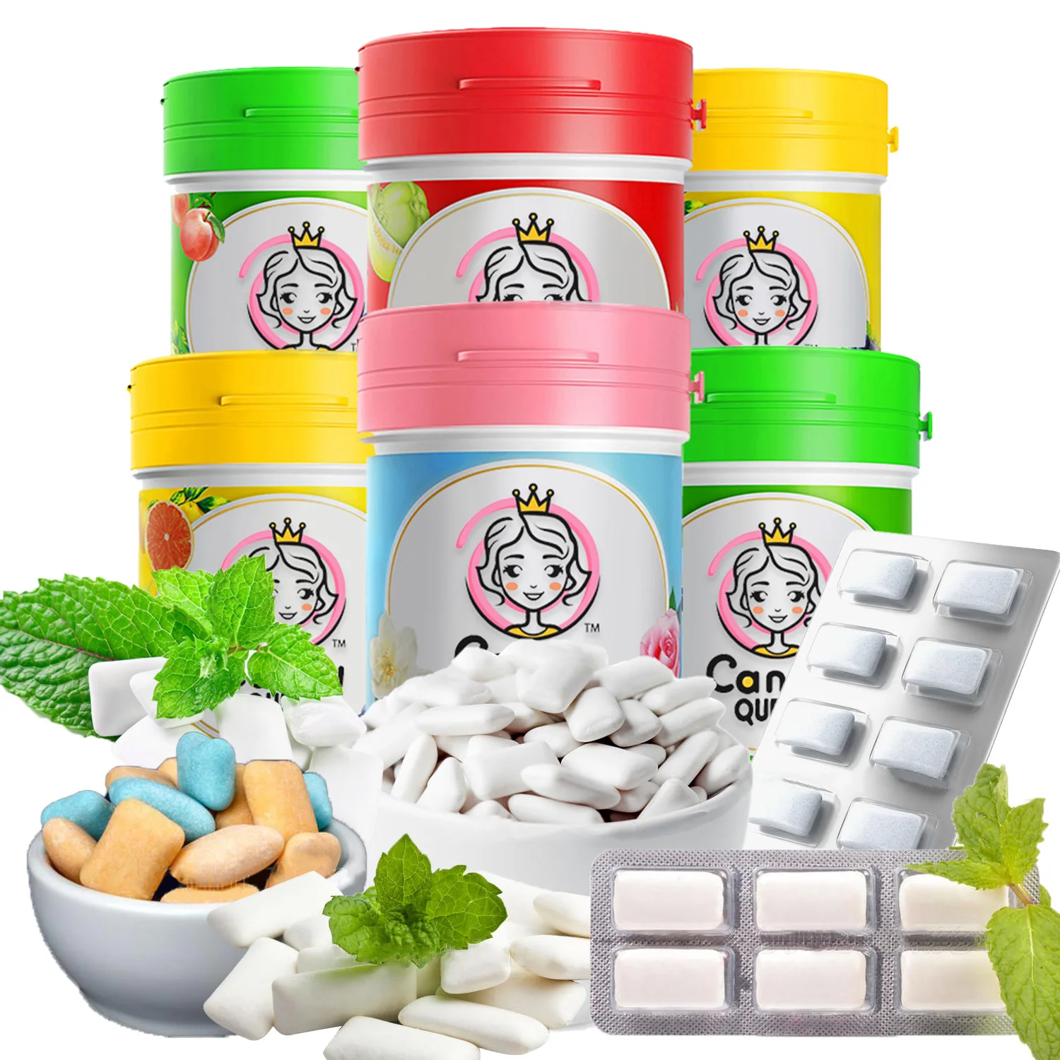 Конфеты оптовая продажа изготовленная на заказ этикетка фруктовая Мятная ароматизатор без сахара ксилит свежевыдыхательная конфета халяль