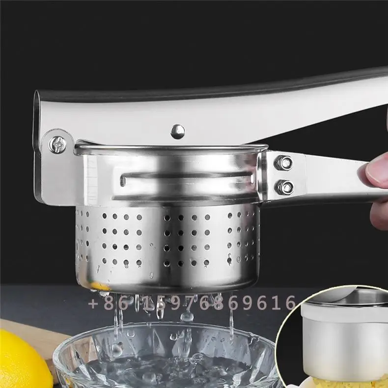 Large Manual Stainless Steel Lemon Lime Orange Hand Press Fruit Juice Squeezer Juicer Squeezer