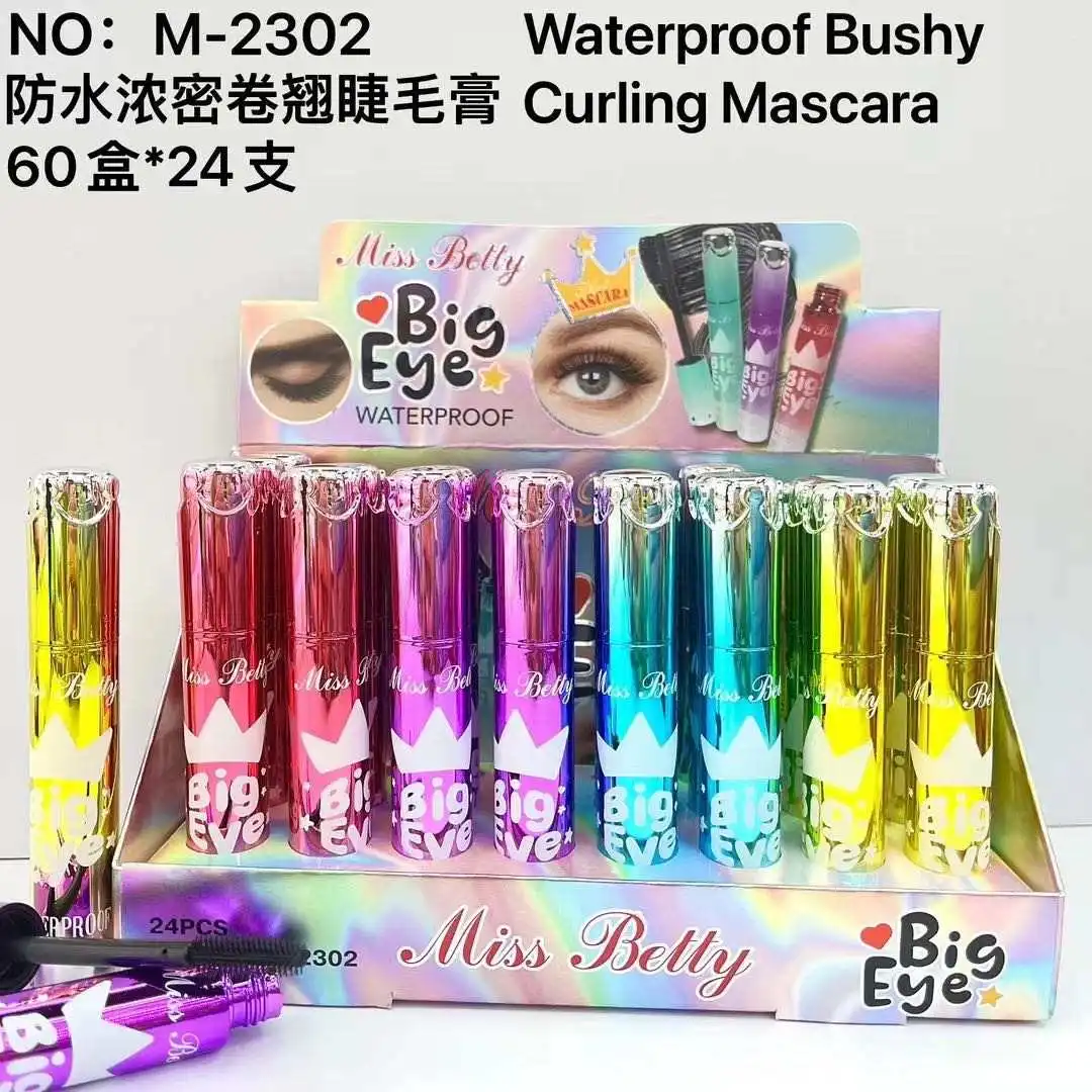 Mascara Wholesale Custom Private Label Waterproof Volumizing 4D Silk Fiber Eyelash Extension Mascara