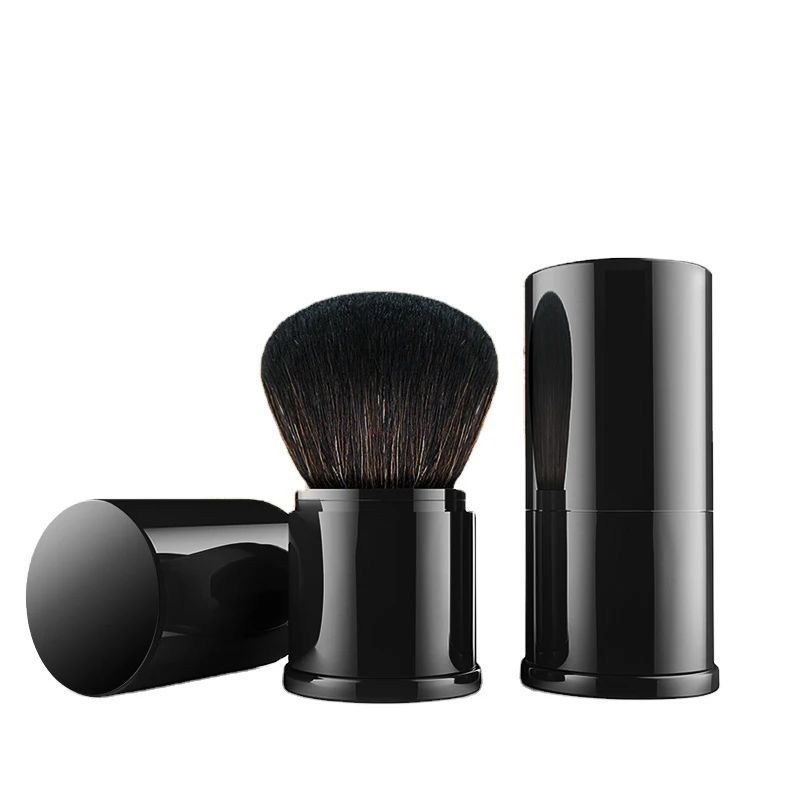 Новый продукт идея портативная Мини Короткая ручка выдвижная кисть для основы макияжа Кабуки Кисть для макияжа