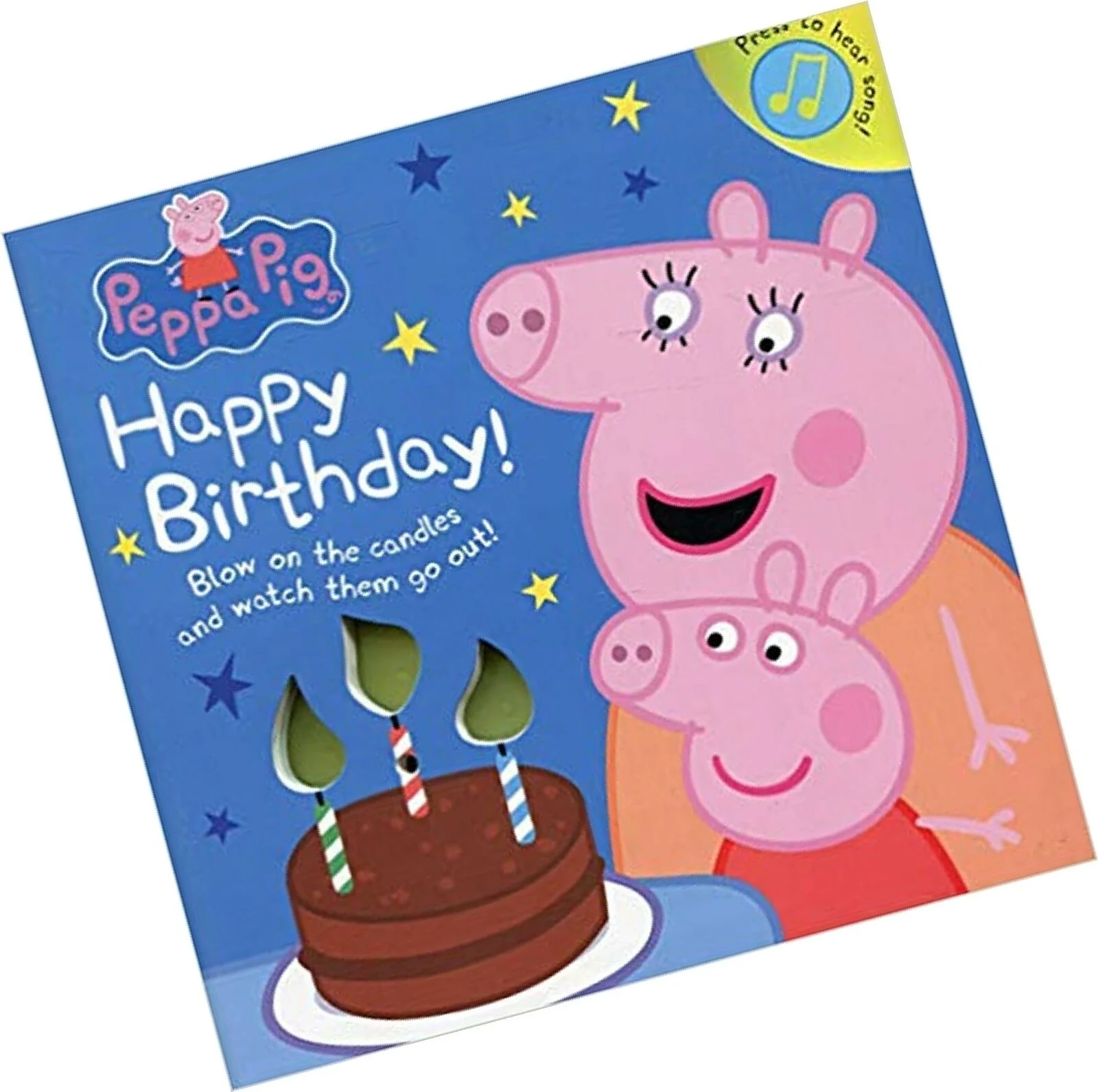 Sound and Light book Magic Book Blow candles on your book