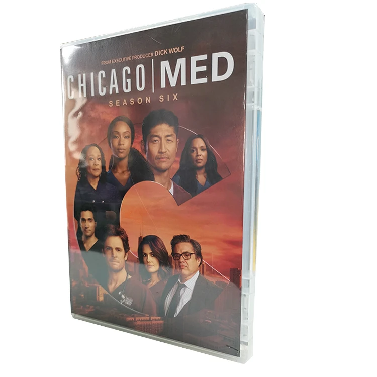 Chicago Med season 6 4 discs new release dvd movies tv show movies dvd in bulk free shipping